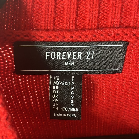 Small Men Forever 21 Sweater - Picture 3 of 3